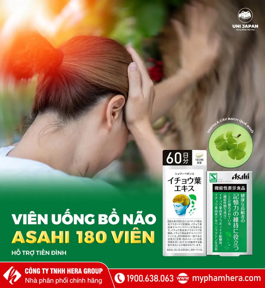 Viên Uống Bổ Não Asahi