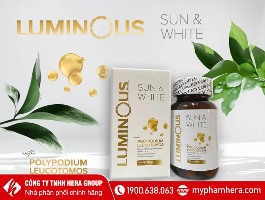 Viên uống chống nắng Luminous Sun & White