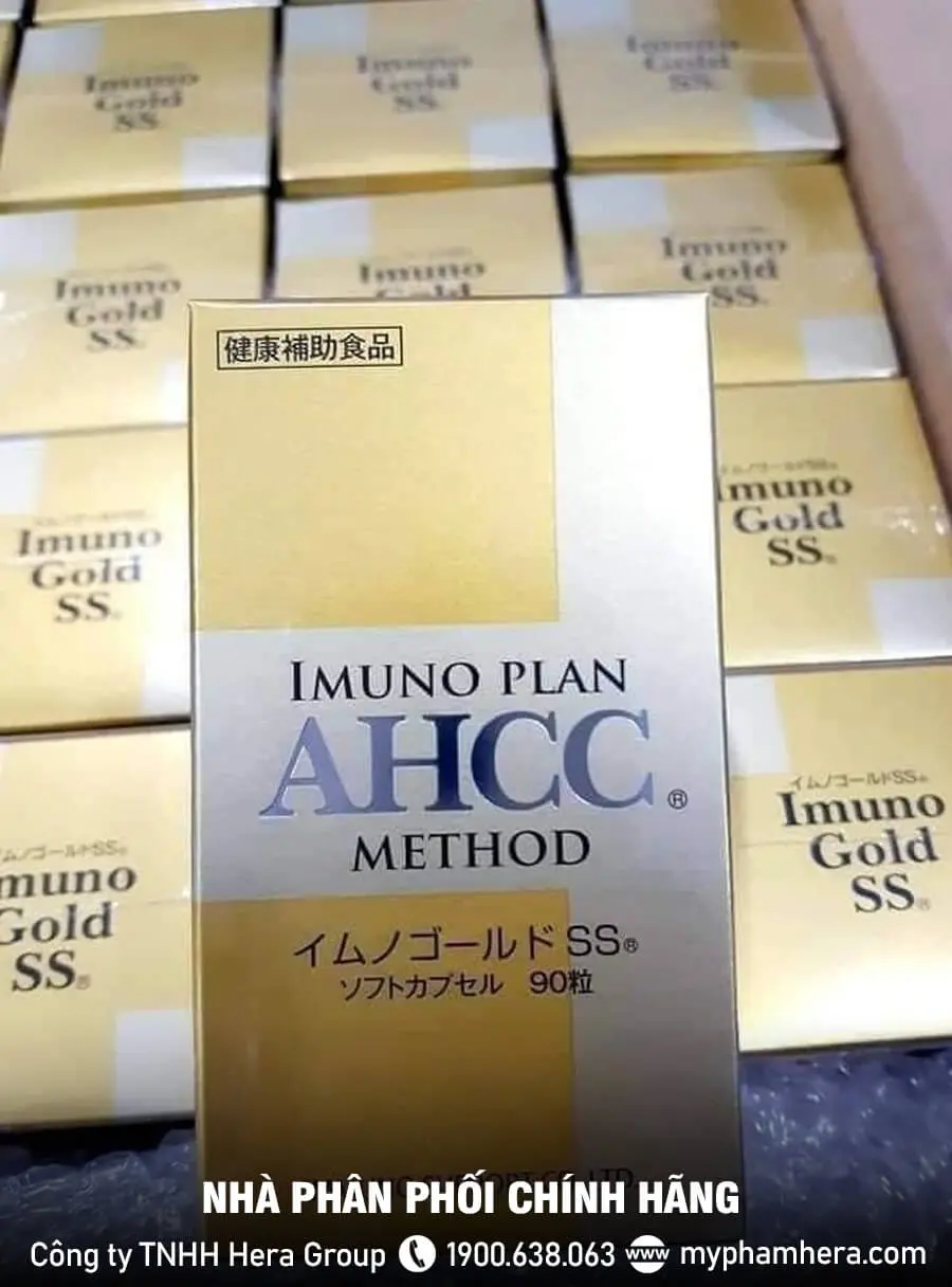 Viên uống hỗ trợ ung thư AHCC Imuno Plan