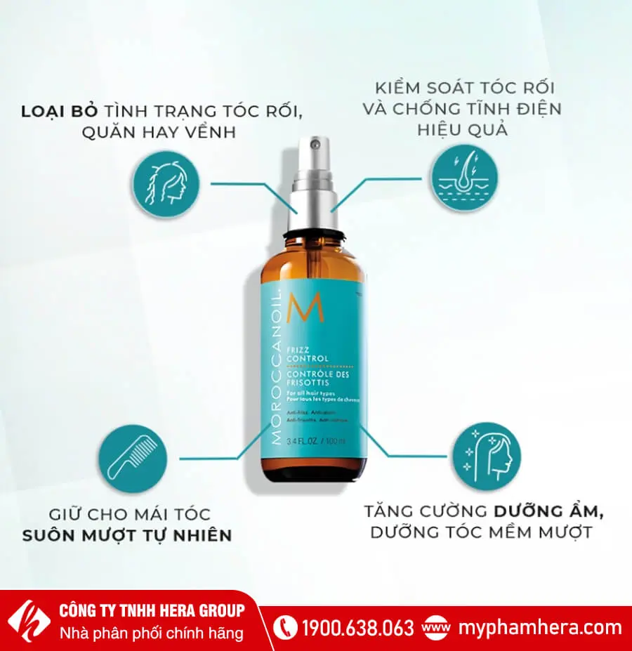 Xịt Chống Rối Tóc Frizz Shield Spray