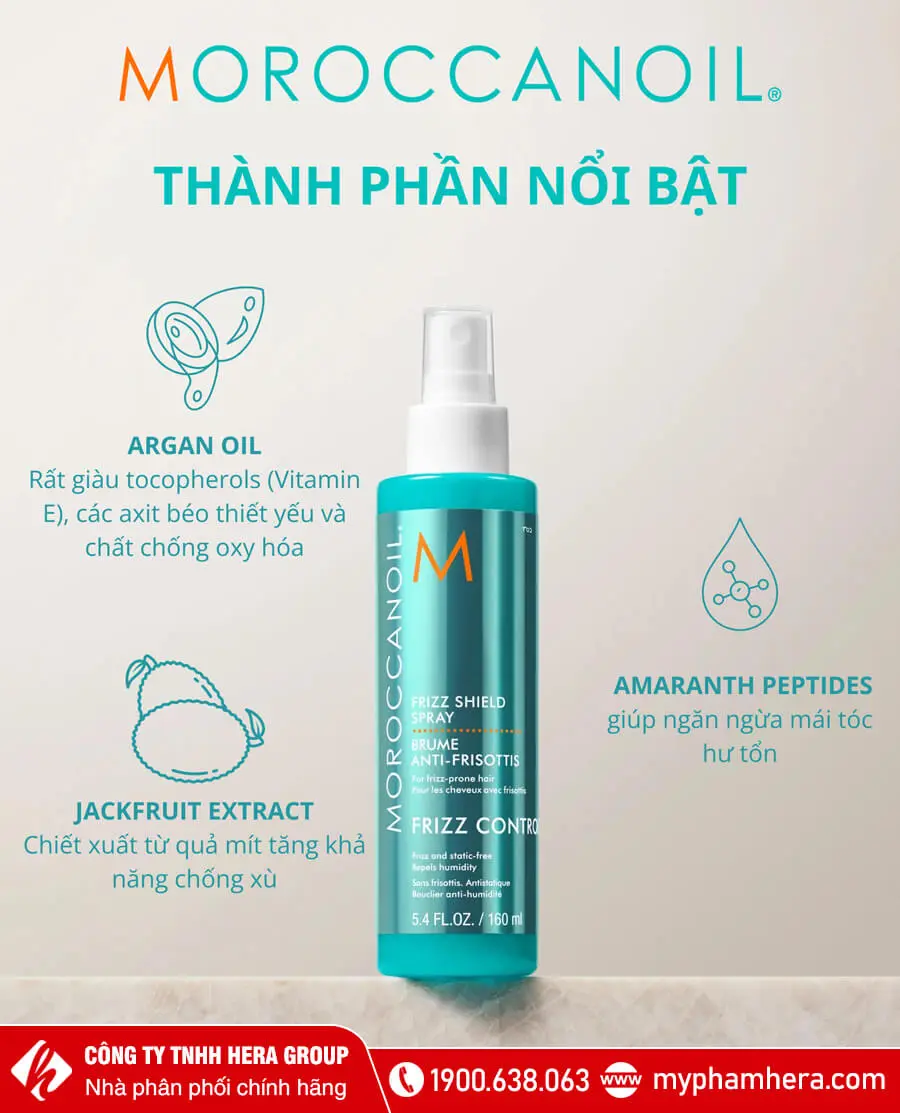 Xịt Chống Rối Tóc Frizz Shield Spray