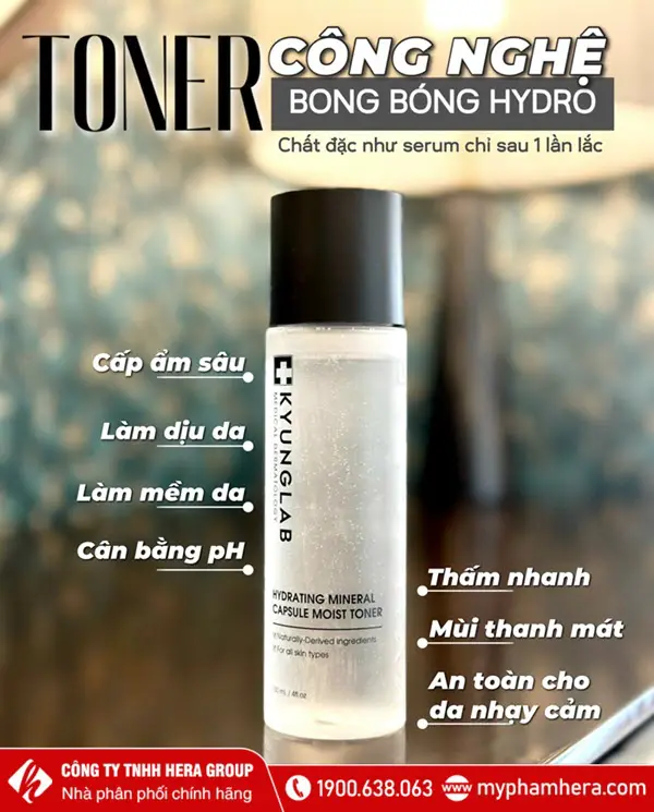 Công dụng Toner KyungLab Hàn Quốc