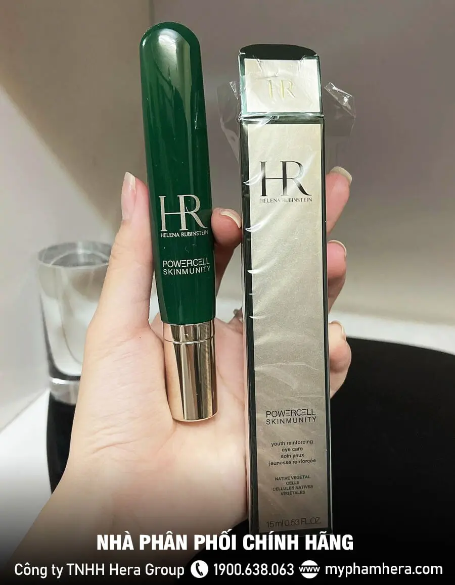 Kem dưỡng mắt HR Helena Rubinstein Powercell Skinmunity Youth Reinforcing Eye Care