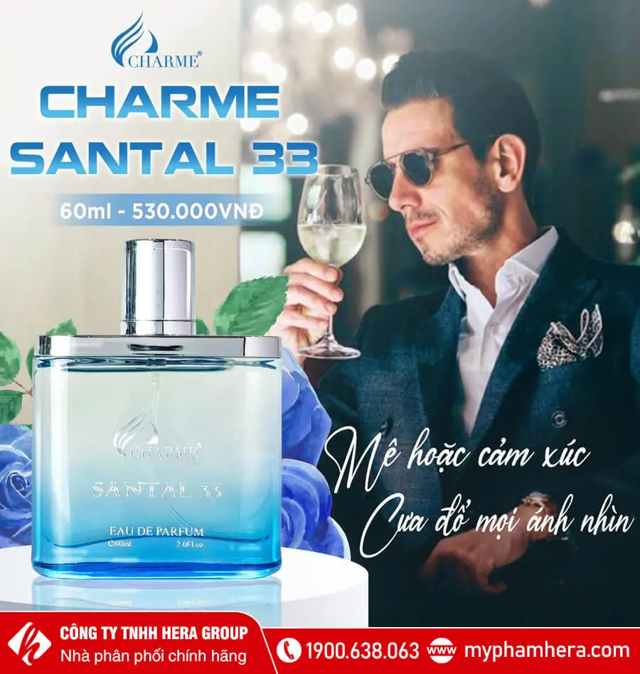 Nước hoa Charme Santal 33