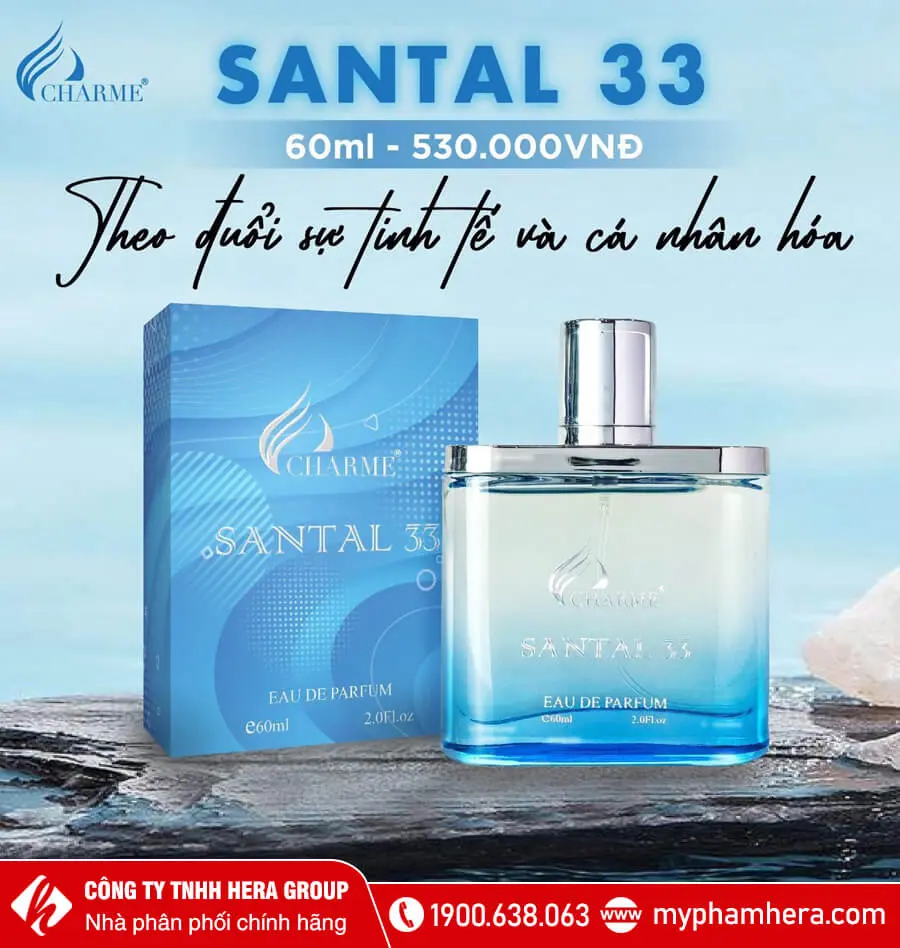 Nước hoa Charme Santal 33