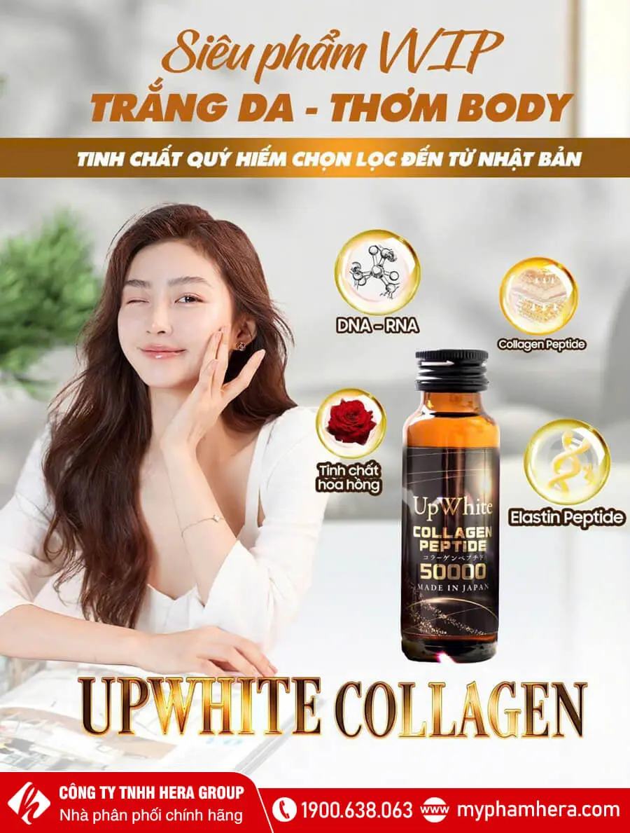 Nước uống Up White Collagen Peptide 50000