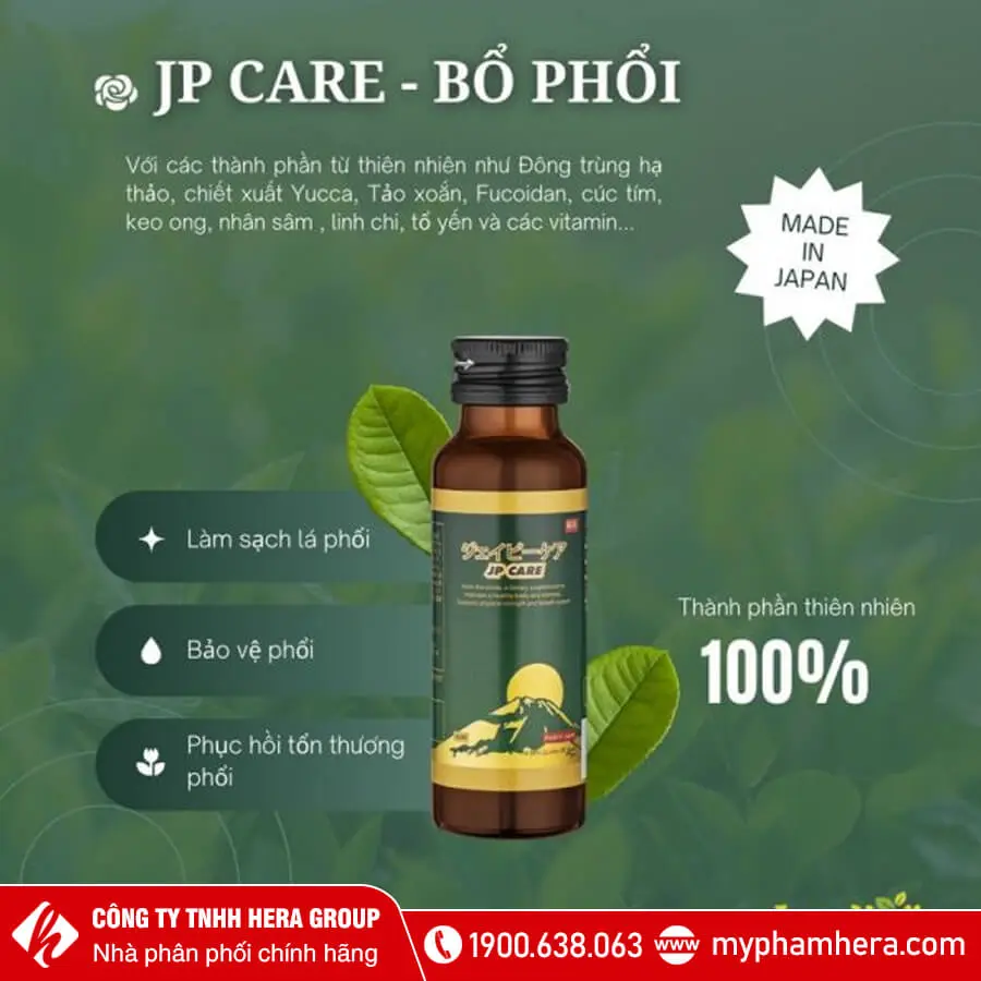 Nước uống bổ phổi JP Care