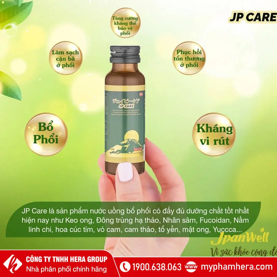 Nước uống bổ phổi JP Care