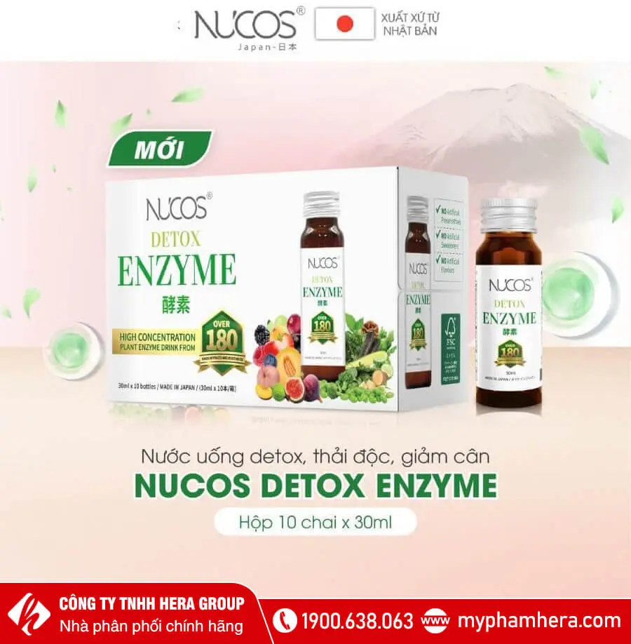 Nước uống detox lên men Nucos Detox Enzyme