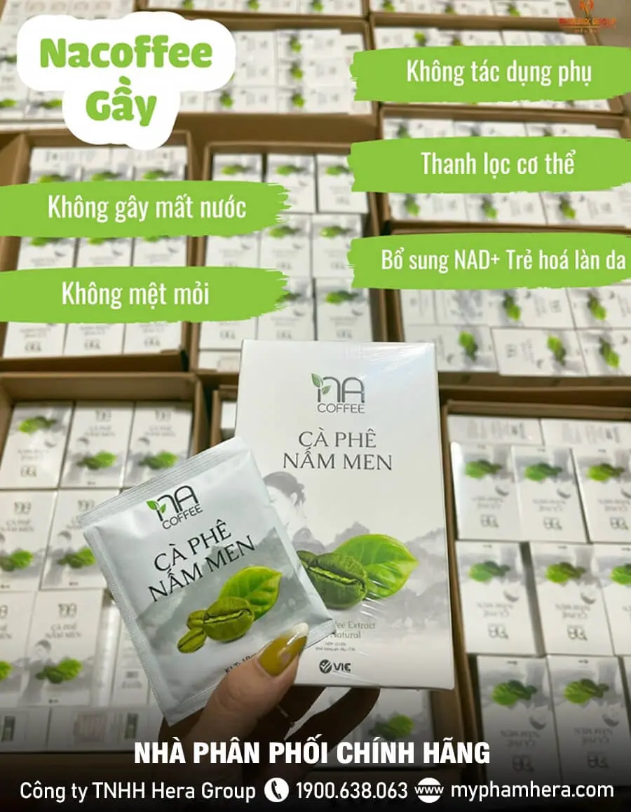 Cà phê nấm men giảm cân NA Coffee