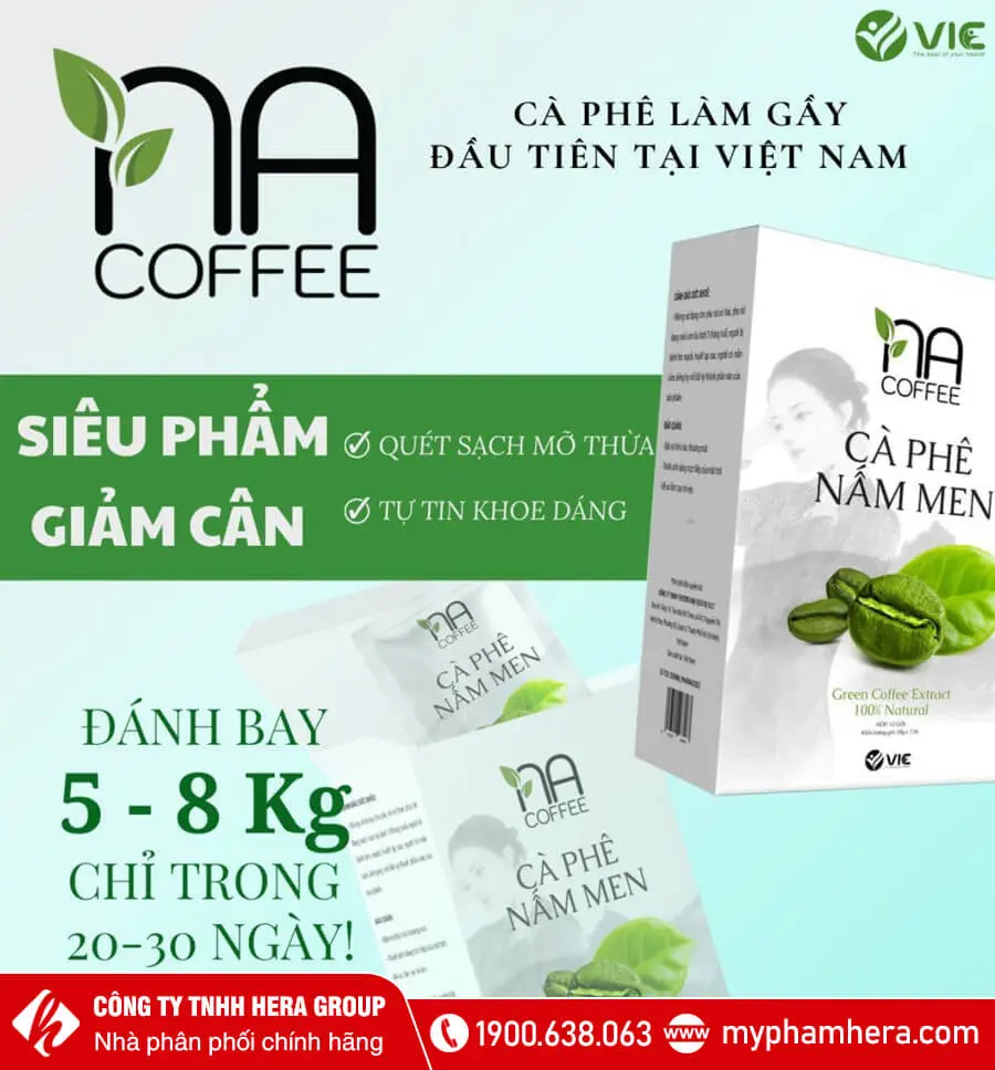 Cà phê nấm men giảm cân NA Coffee