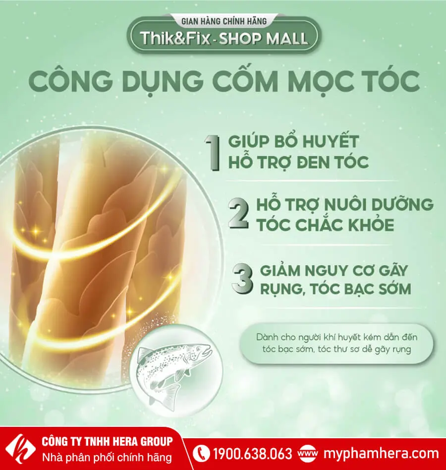 Cốm uống mọc tóc Thik & Fix