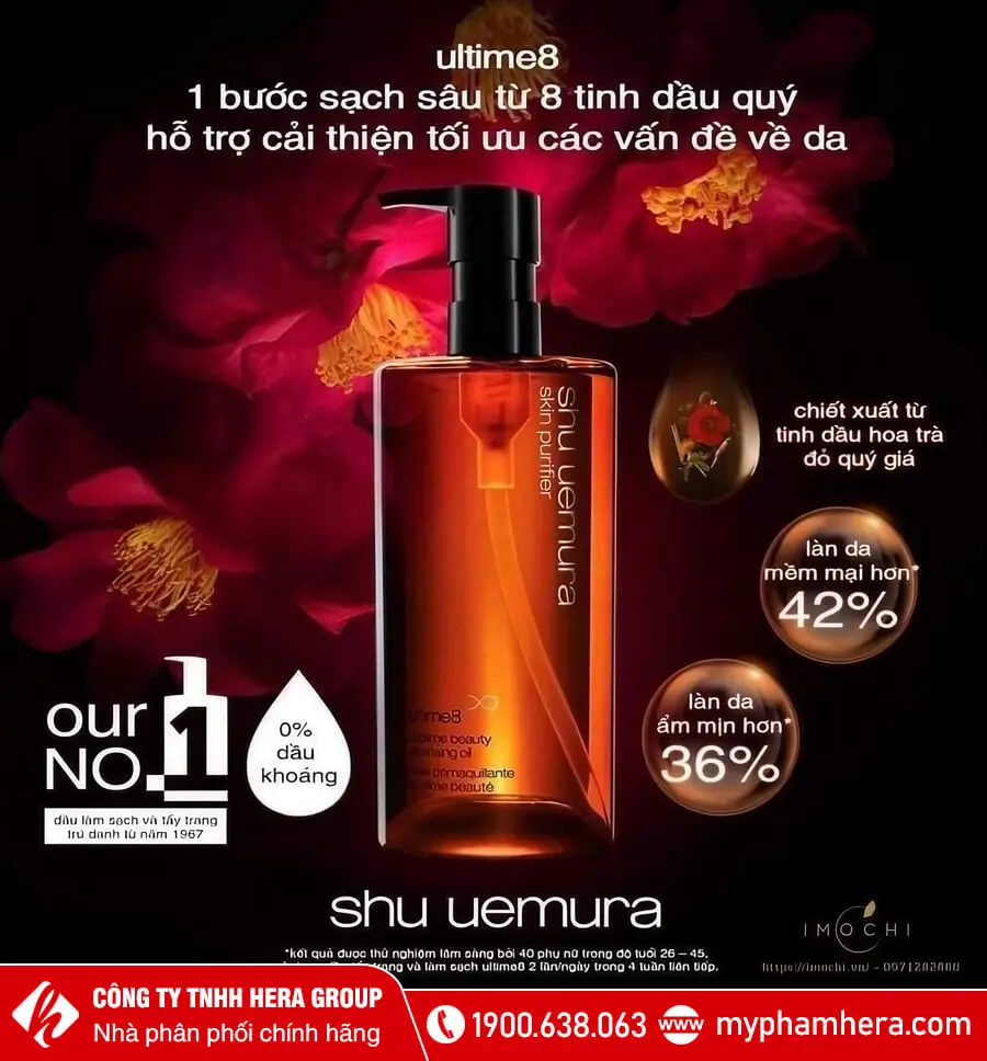 Dầu tẩy trang Shu Uemura Ultime8 Sublime Beauty