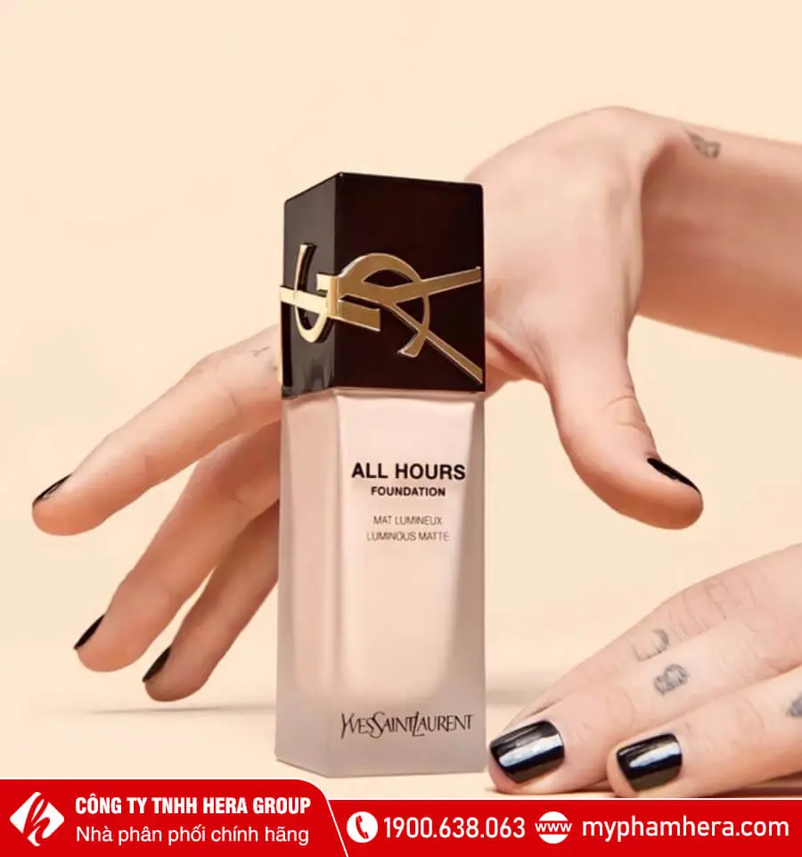 Kem nền YSL All Hours Foundation Mat Lumineux Luminous Matte