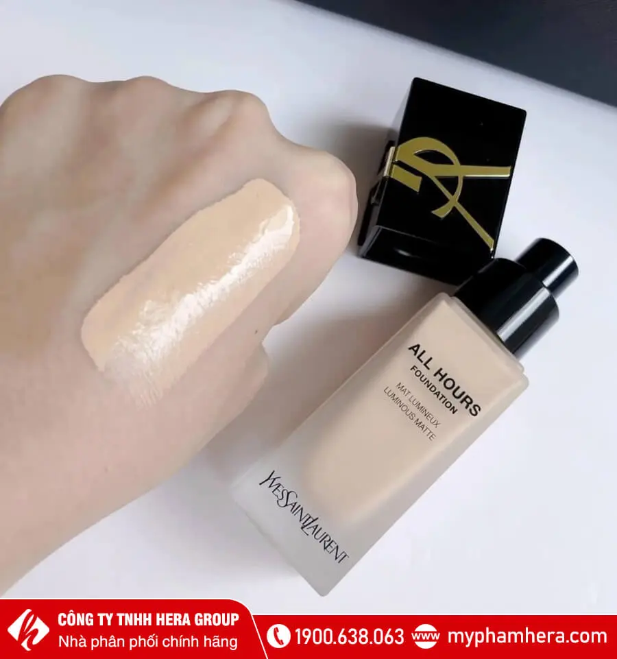 Kem nền YSL All Hours Foundation Mat Lumineux Luminous Matte