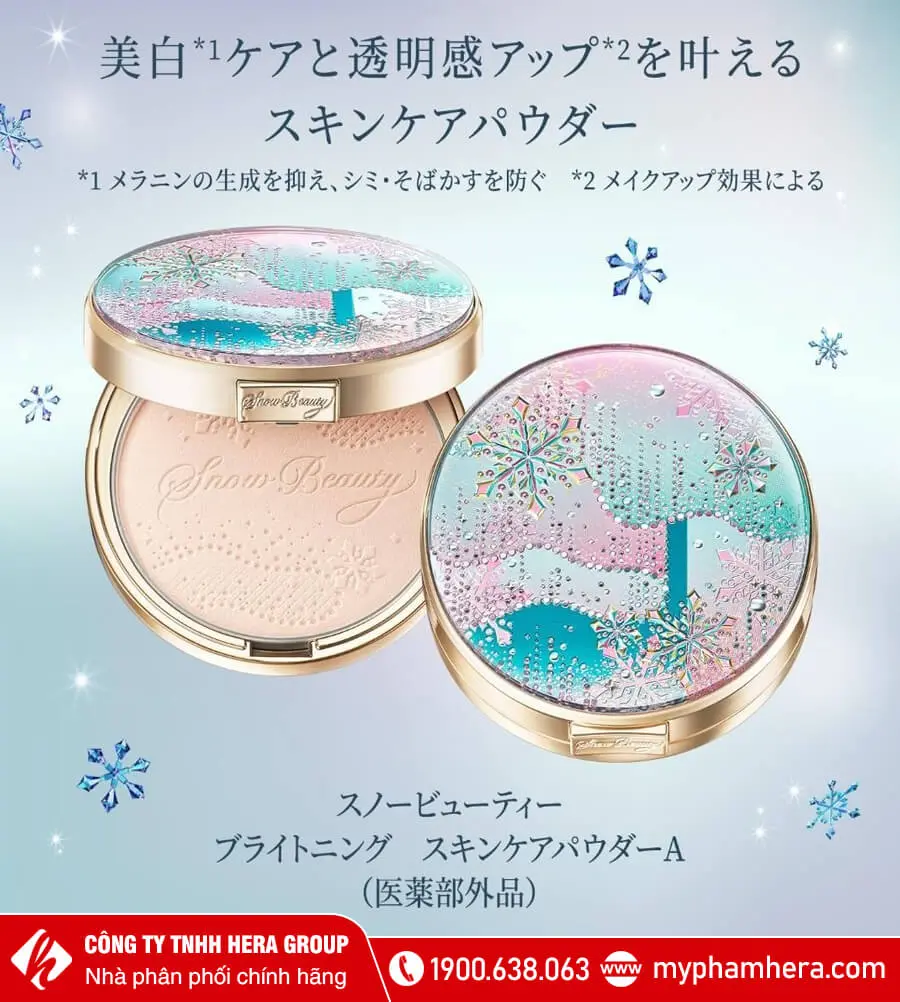 Phấn phủ Shiseido Snow Beauty Limited Edition 2024