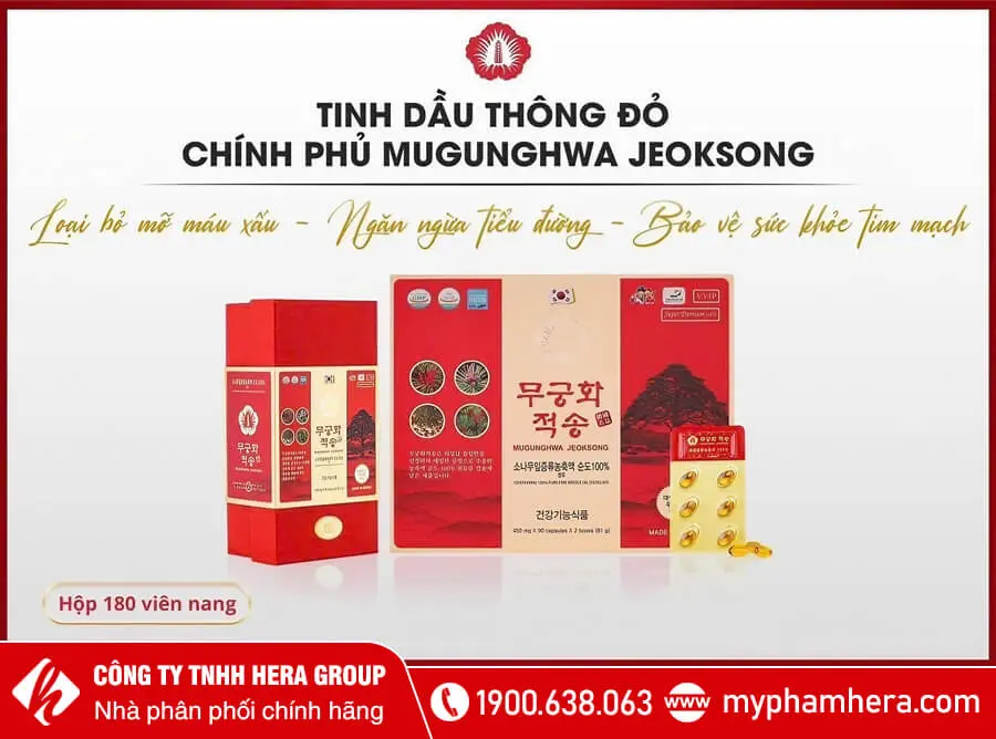 Tinh dầu thông đỏ chính phủ Mugunghwa Jeoksong