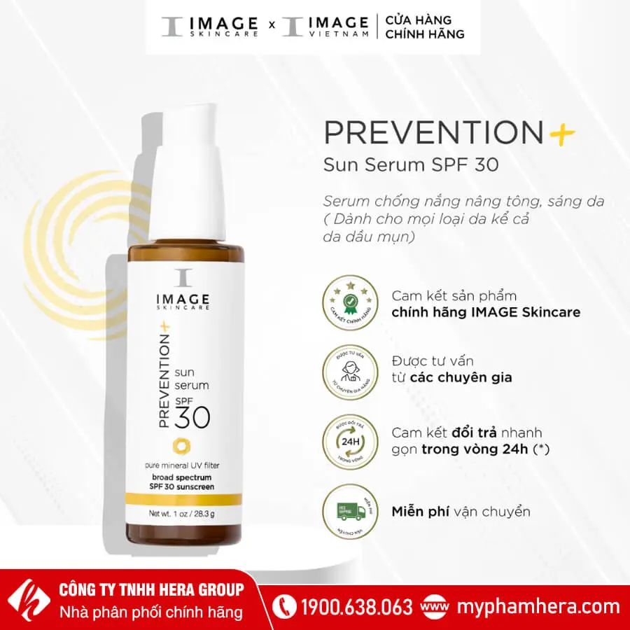 Serum Chống Nắng Nâng Tông Image Skincare Image Prevention+ Sun Serum Spf 30