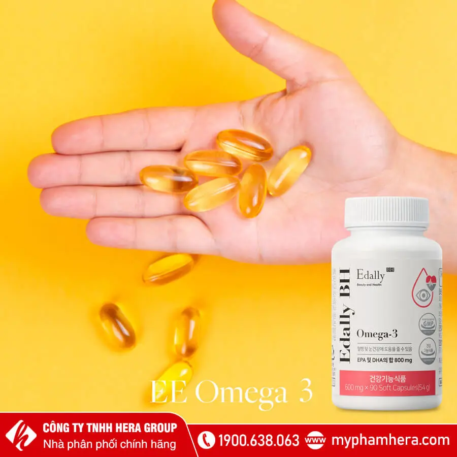 Viên uống Omega-3 Edally BH