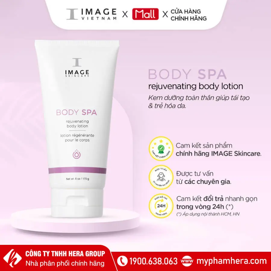 Kem Dưỡng Thể Trẻ Hóa Image Skincare Image Body Spa Rejuvenating Body Lotion