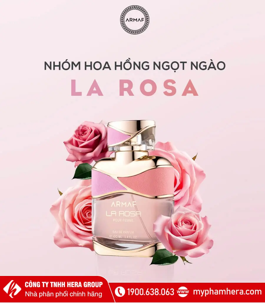 Nước hoa Armaf La Rosa EDP