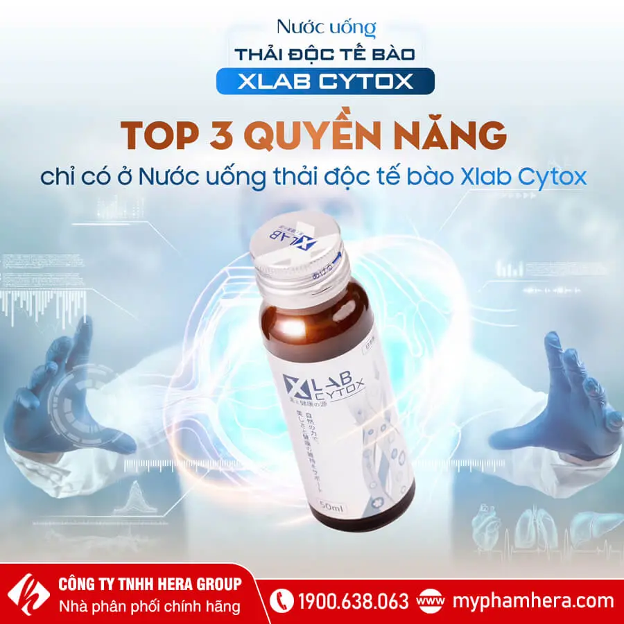 Nước Uống Thải Độc Tế Bào Xlab Cytox