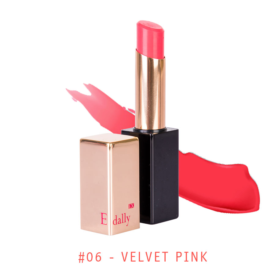 Son môi Collagen Edally Velvet Pink 06