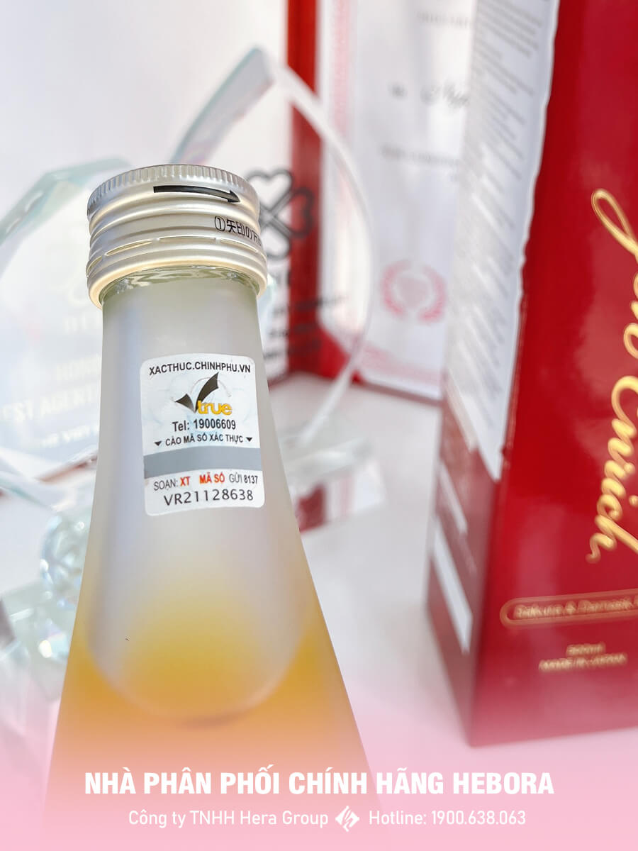 nước uống hebora collagen enrich chính hãng chai 500ml myphamhera.com
