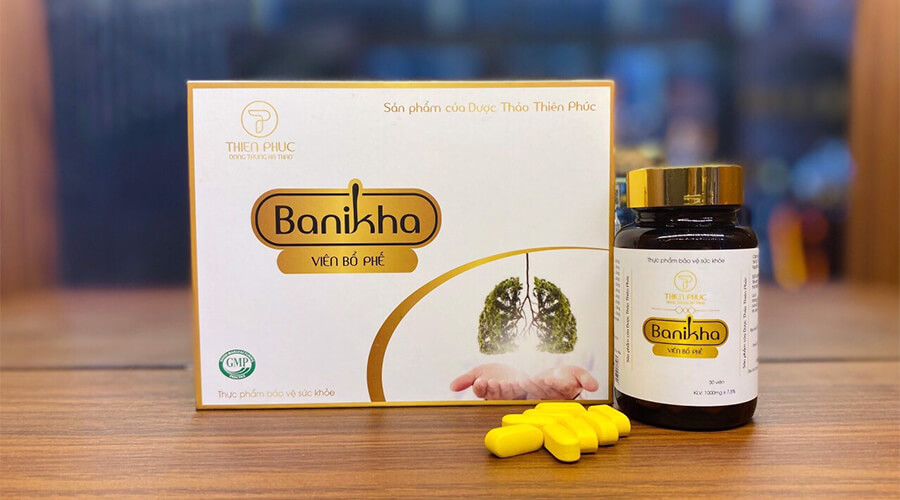 hướng dẫn sử dụng viên bổ phế đông trùng hạ thảo banikha thiên phúc myphamhera.com
