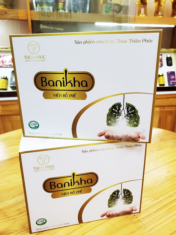 viên bổ phế đông trùng hạ thảo banikha thiên phúc chính hãng mua ở đâu myphamhera.com
