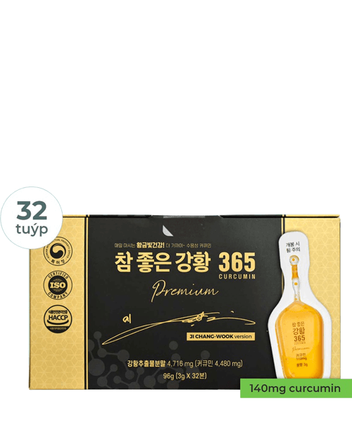 Tinh nghệ nano 365 Premium Hàn Quốc 32 tuýp