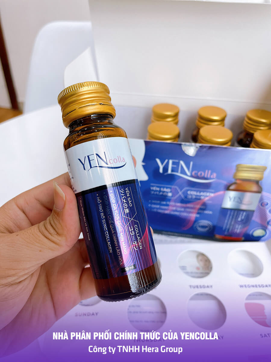 nước uống collagen yến sao yencolla chính hãng myphamhera.com