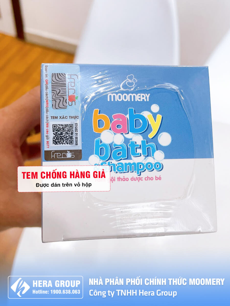 sữa tắm gội thảo dược dành cho bé moomery chính hãng myphamhera.com