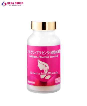 Viên uống tế bào gốc Collagen, Placenta, Stem Cell Nhật Bản