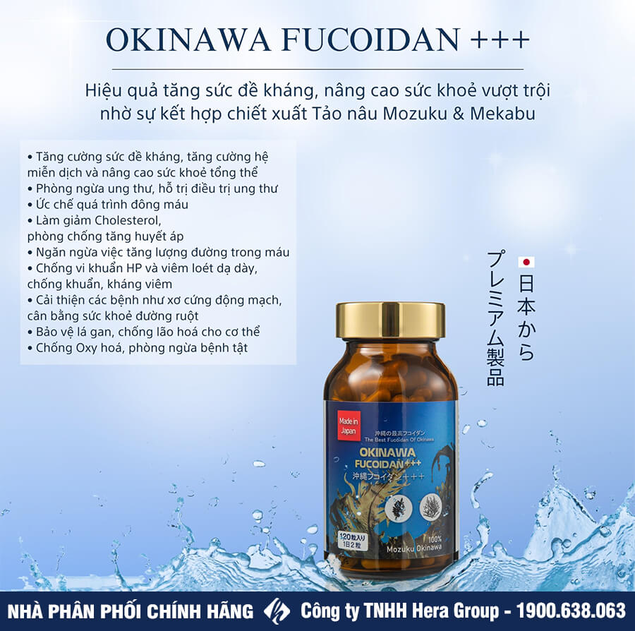 công dụng okinawa fucoidan nhật bản myphamhera.com