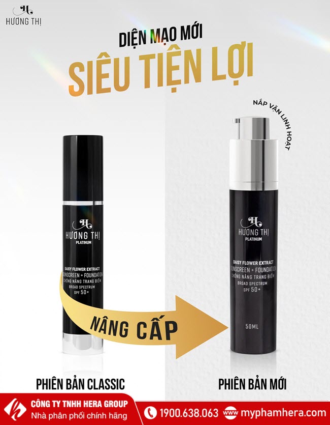 Kem chống nắng trang điểm Hương Thị 50ml