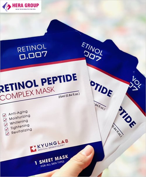 avata mặt nạ retinol peptide complex mask kyung lab myphamhera.com