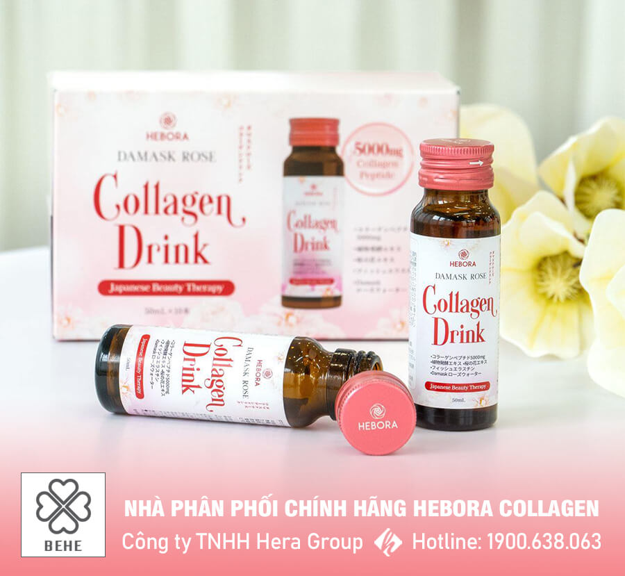 nước uống hebora collagen enrich phiên bản 50ml chính hãng myphamhera.com