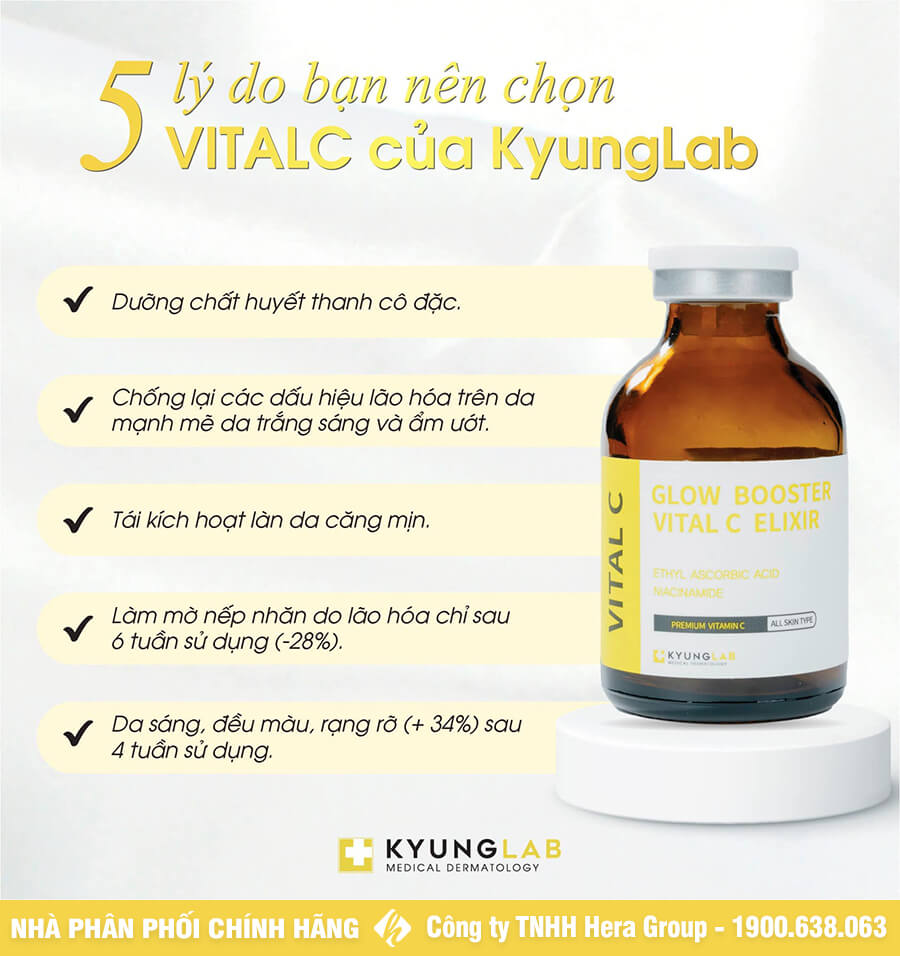 công dụng huyết thanh tái sinh vital C kyunglab myphamhera.com