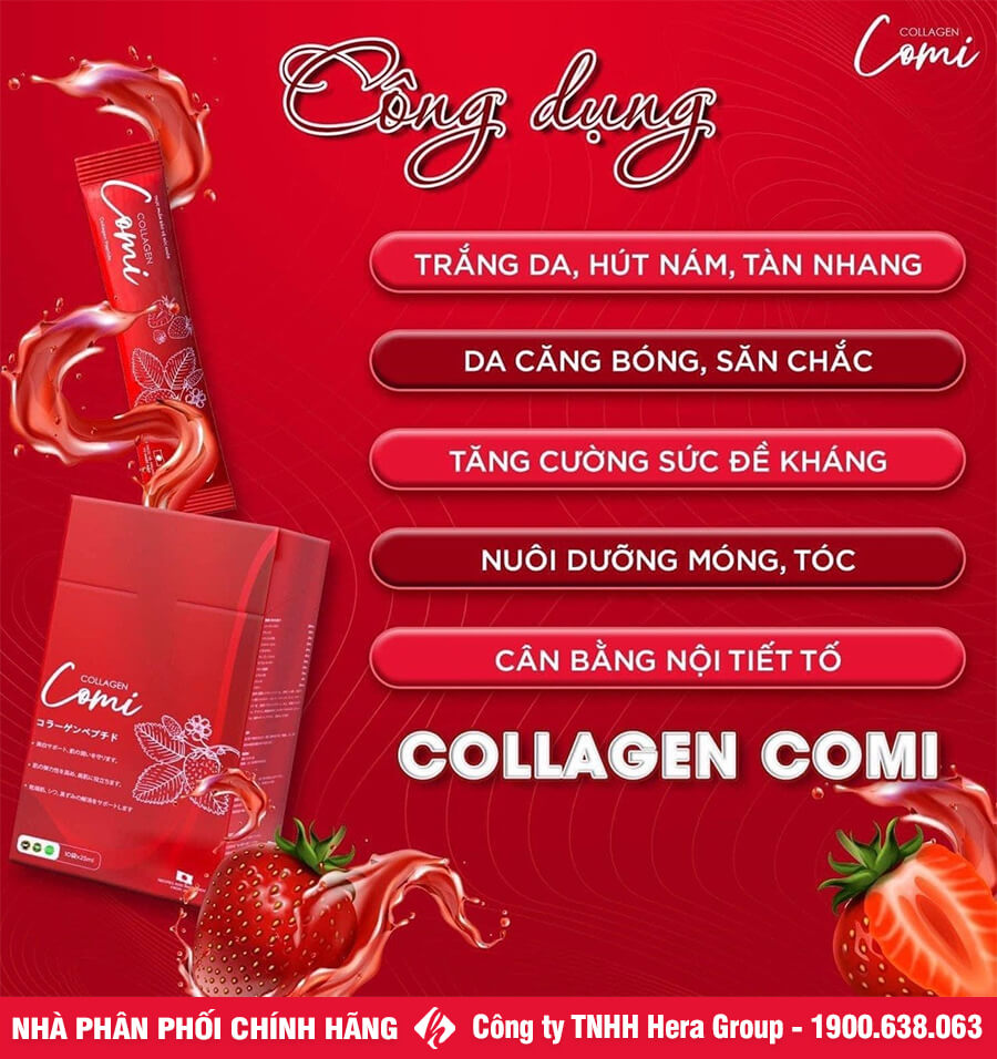 công dụng collagen comi nhật bản myphamhera.com