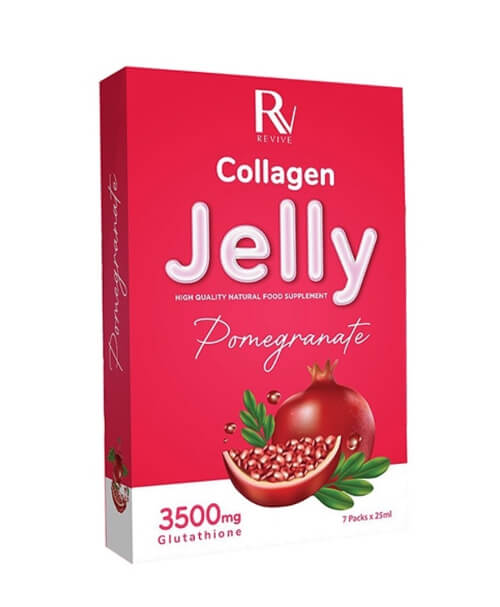 Thạch lựu trắng da Collagen Jelly – Thụy Sĩ