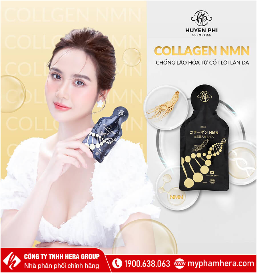 nước uống Collagen NMN Huyền Phi chính hãng myphamhera.com