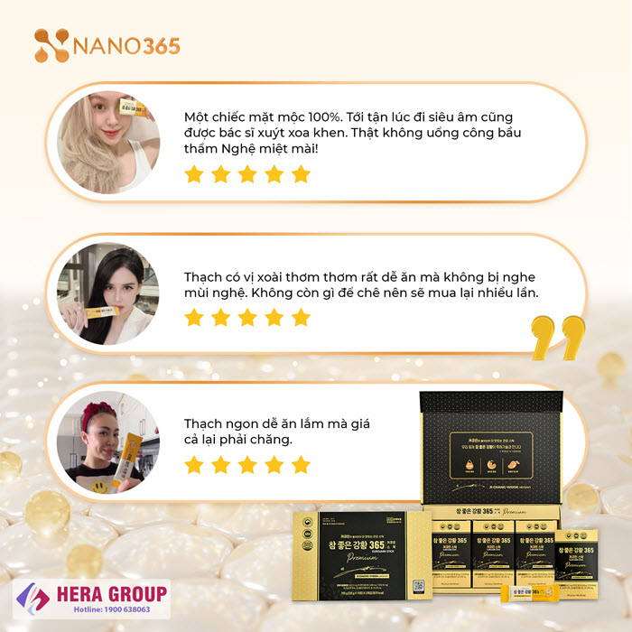 Thạch nghệ Nano 365 Collagen Premium có tốt không?