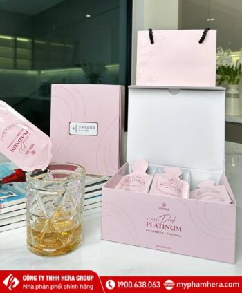 Nước uống tế bào gốc Hebora Platinum Youth Drink 28 Túi - Nhật Bản