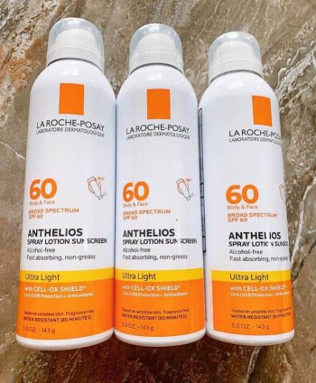 xịt chống nắng la roche posay anthelios ultra light sunscreen spf60 myphamhera.com