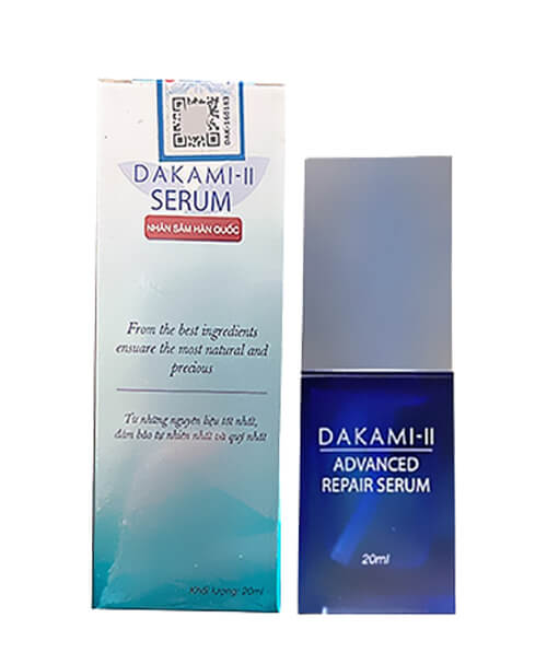 Serum dưỡng da Dakami II – Hỗ trợ phục hồi da công nghệ
