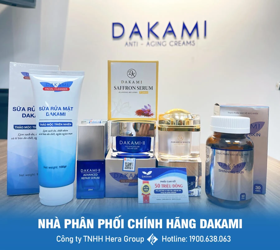 viên uống Collagen Dakami Shinning Skin chính hãng myphamhera.com