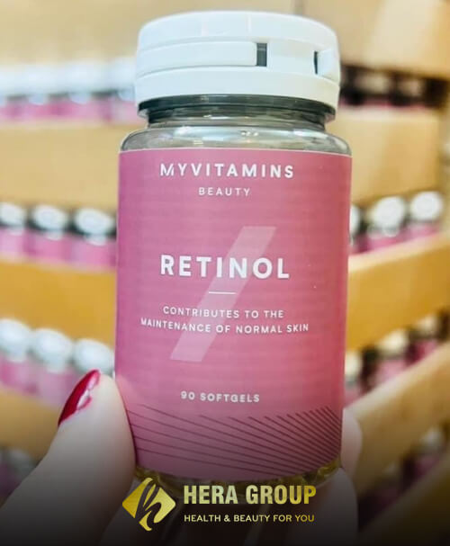 avata Viên uống Retinol Myvitamins Beauty 90 viên myphamhera.com