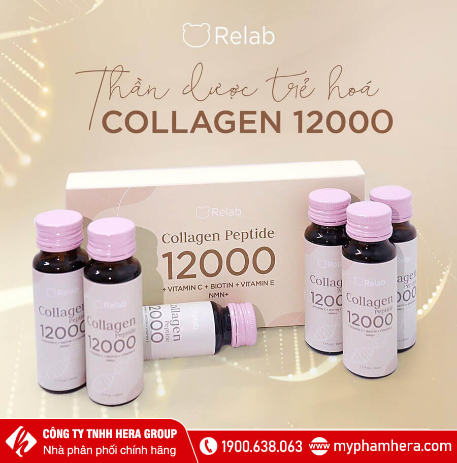 Collagen Relab 12000 - Bí Quyết Cho Làn Da Trẻ Đẹp Tự Nhiên