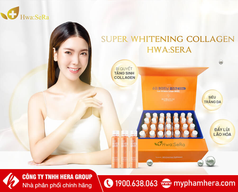 Nước uống Super Whitening Collagen Hwa Sera myphamhera.com